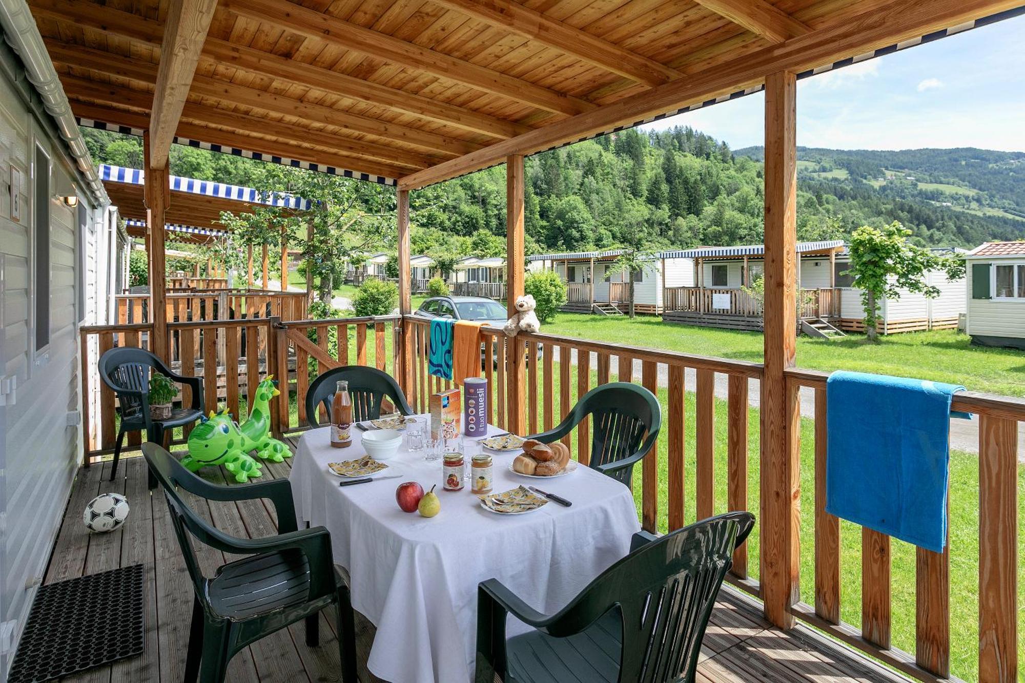 Albatross Mobile Homes On Camping Bella Austria Sankt Peter am Kammersberg Buitenkant foto